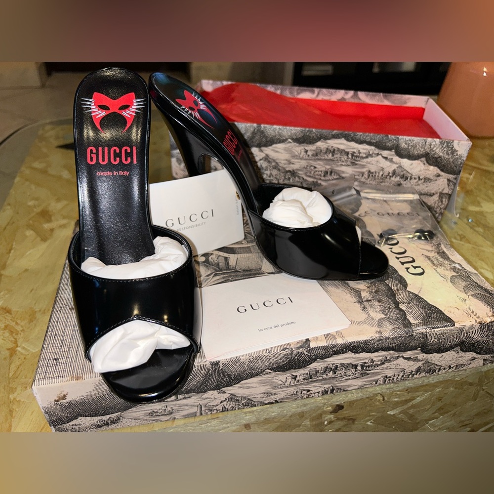 Gucci shoes.